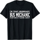 Bus Mechanic Job Title Employee Funny Worker Bus Mechanic