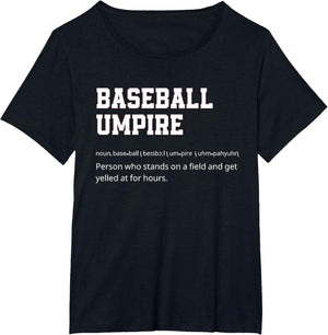 Funny Baseball Umpire Shirts Umpire Definition