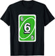 UNO Halloween Green 6 Inch Card