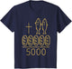 2 Fishes 5 Breads Jesus Cross 5000 Miracle Christian