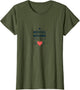 Medical Missions Heart Driven Nurse Design , Women, Olive Green, Small