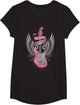 I Love Rock and Roll Pink Guitar Angel Wings Vintage