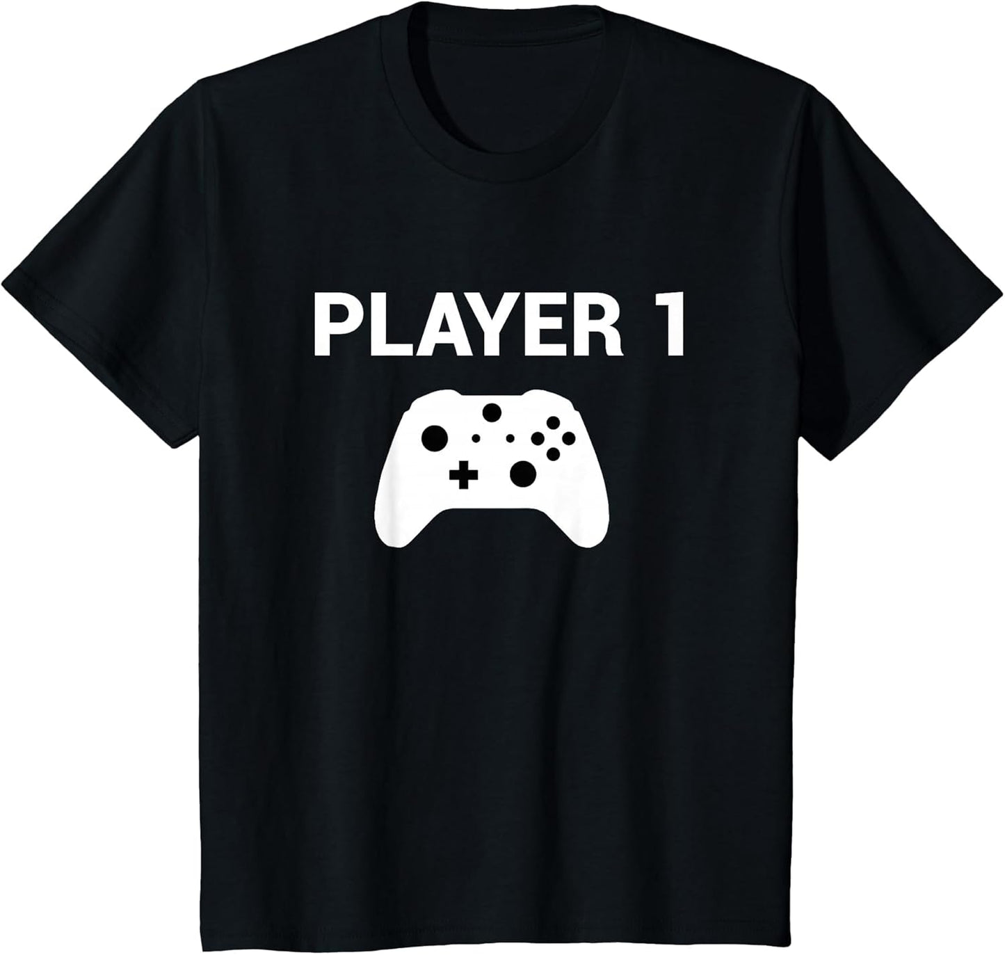 Player 1 Shirt Video Game Costume Gamer Men Women Kids