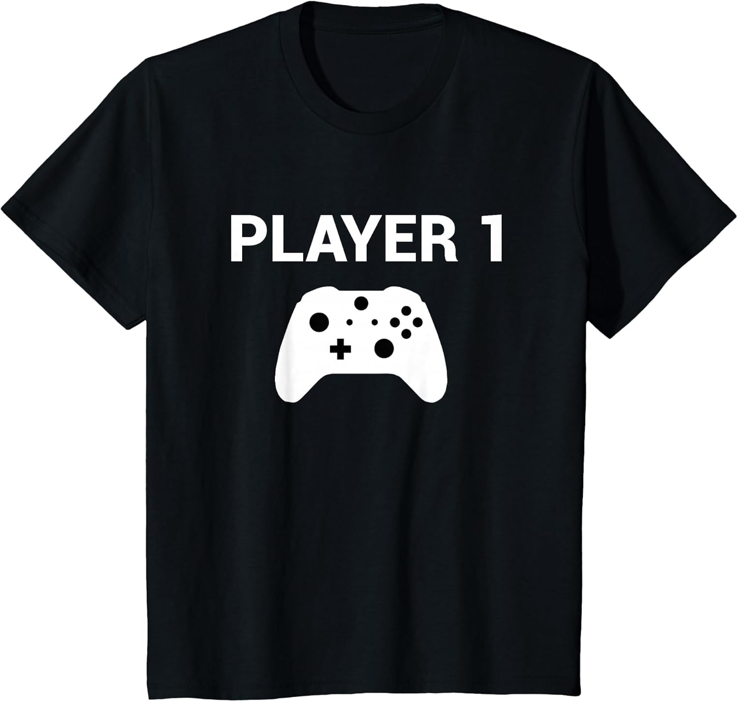 Player 1 Shirt Video Game Costume Gamer Men Women Kids