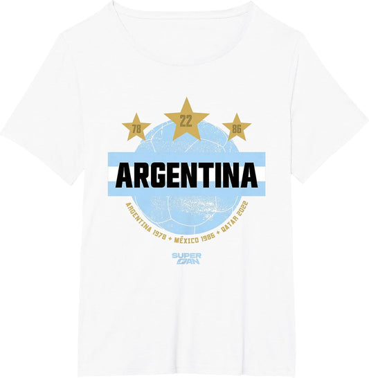 Superfan - Argentina Champions Stars Soccer Design