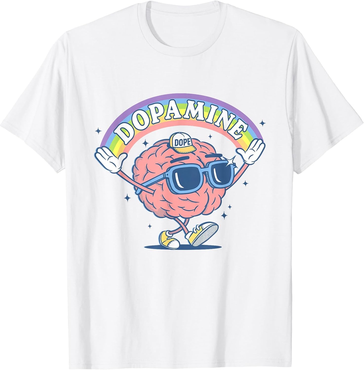 Funny Dopamine Rainbow Brain