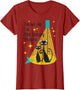 Funny I'm Not Old I'm Mid Century Modern Retro Cat 50s-70s