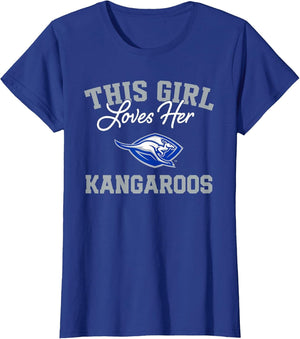 Weatherford Kangaroos Logo This Girl Loves Her HS