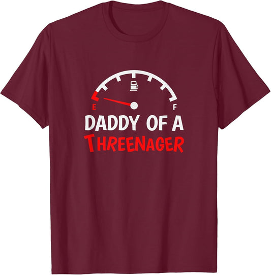 Daddy Dad of A Threenager 3rd Birthday
