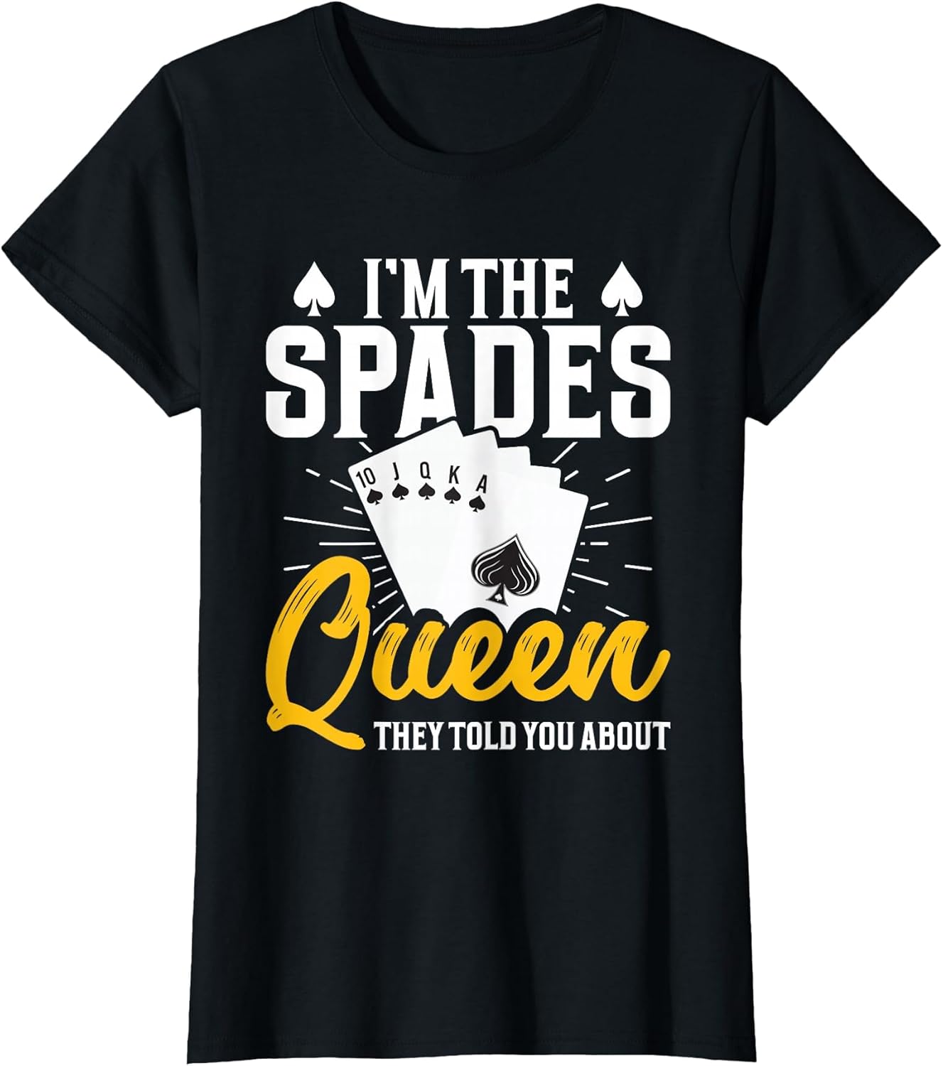 Spades Card Game Set Playing Cards Queen of Spades