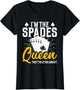 Spades Card Game Set Playing Cards Queen of Spades