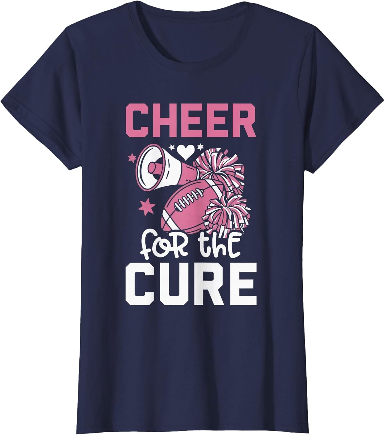 Football Breast Cancer Awareness Month Pink Ribbon