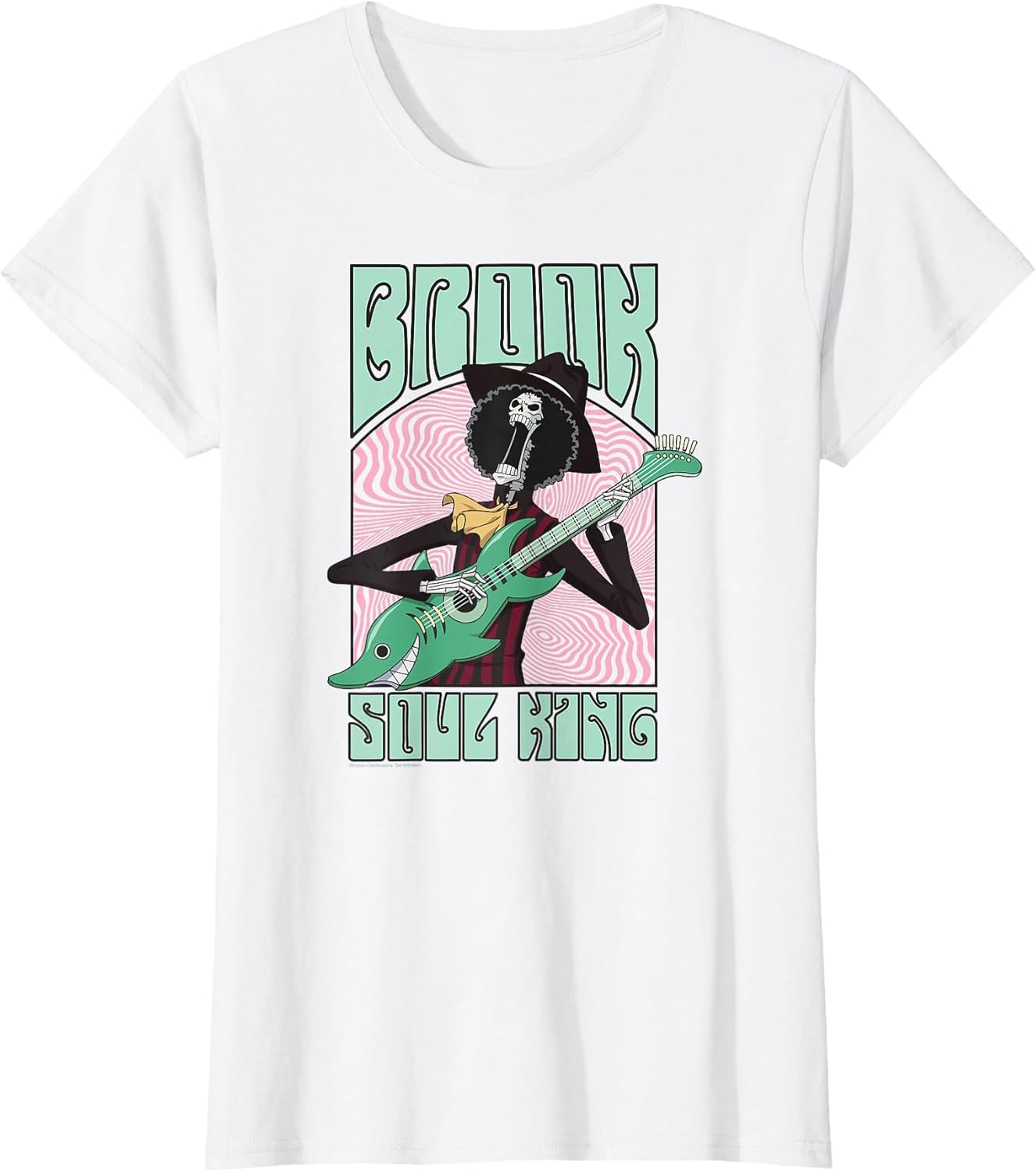 One Piece Anime Soul King Brook Groovy Guitar Concert