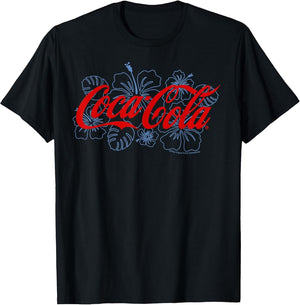 Coca-Cola Hawaiian Floral Logo