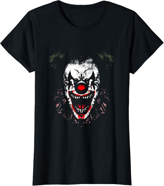Evil Clown Laughing - Scary Vintage Clown Halloween Costume