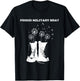Proud Military Brat Dandelion Combat Boots
