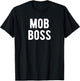 Mob Boss 1920s Gangster Costume Shirt Mafia Gangster Party