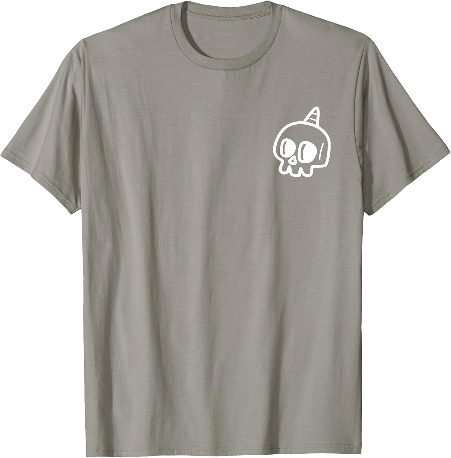 Pocket Shirt Skull Punk Rock Skeleton Gothic Halloween Funny