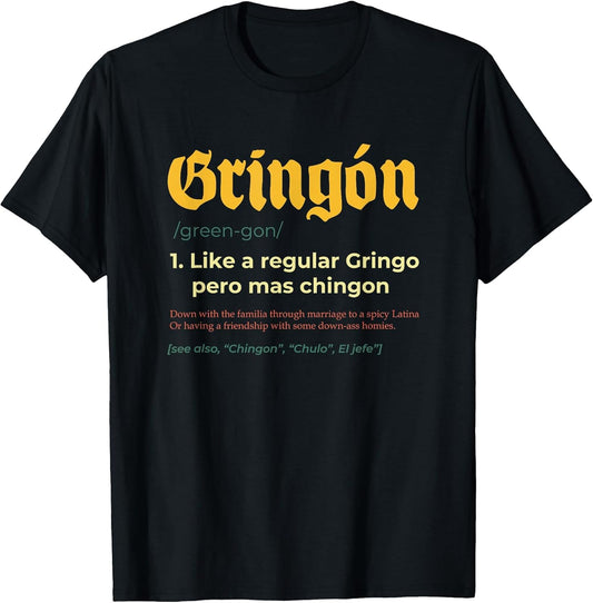 Gringon Like A Regular Vintage Funny Gringón Definition