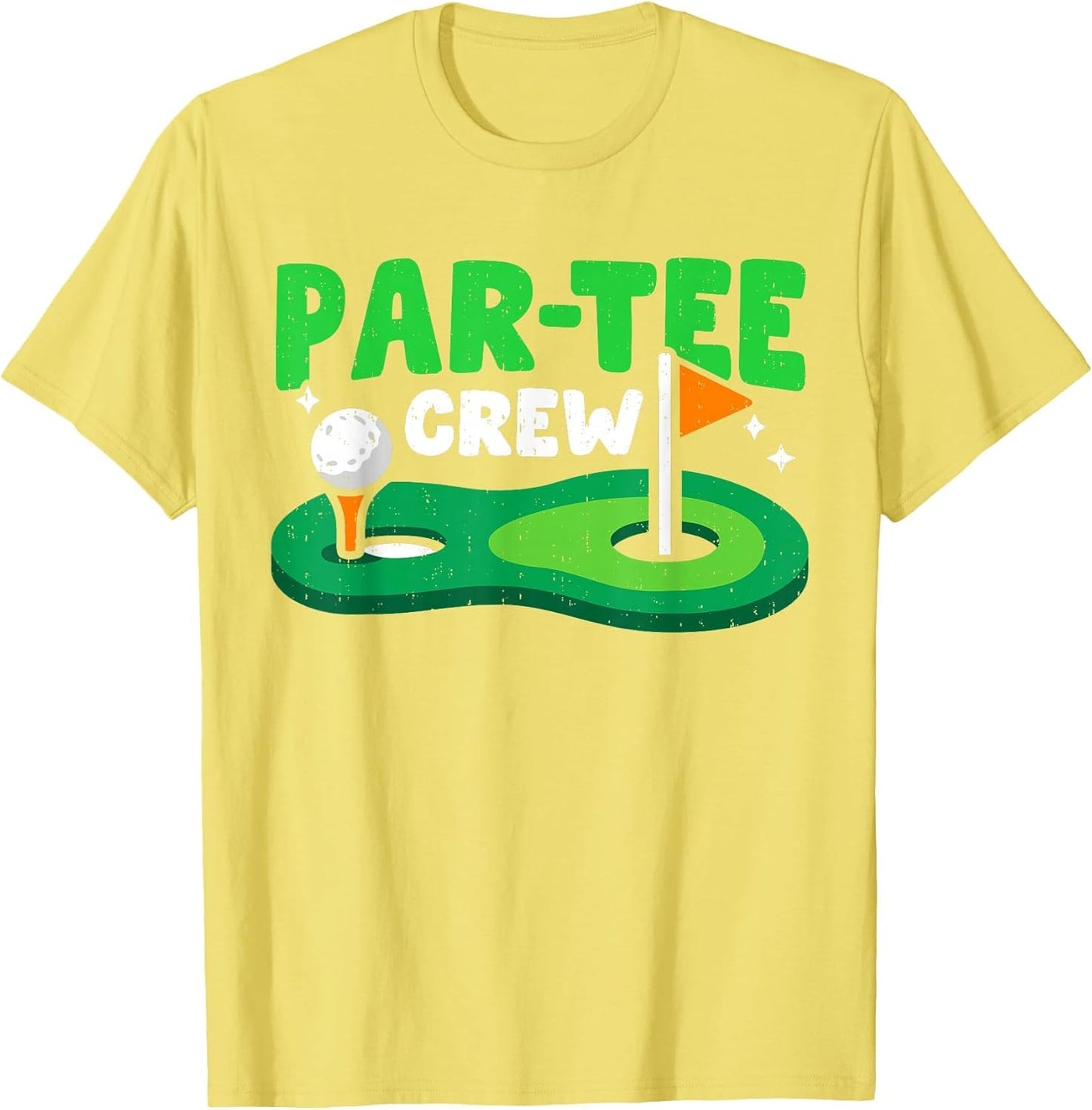Par Crew Golfing Fun Spirit Golfer Sport Player Men