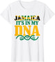 Jamaica It's in My DNA Jamaican Flag Pride