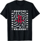 NBA Houston Rockets Retro Checkerboard Wave