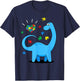 Cute Dinosaur Puzzle Heart Boys Autism Awareness Month