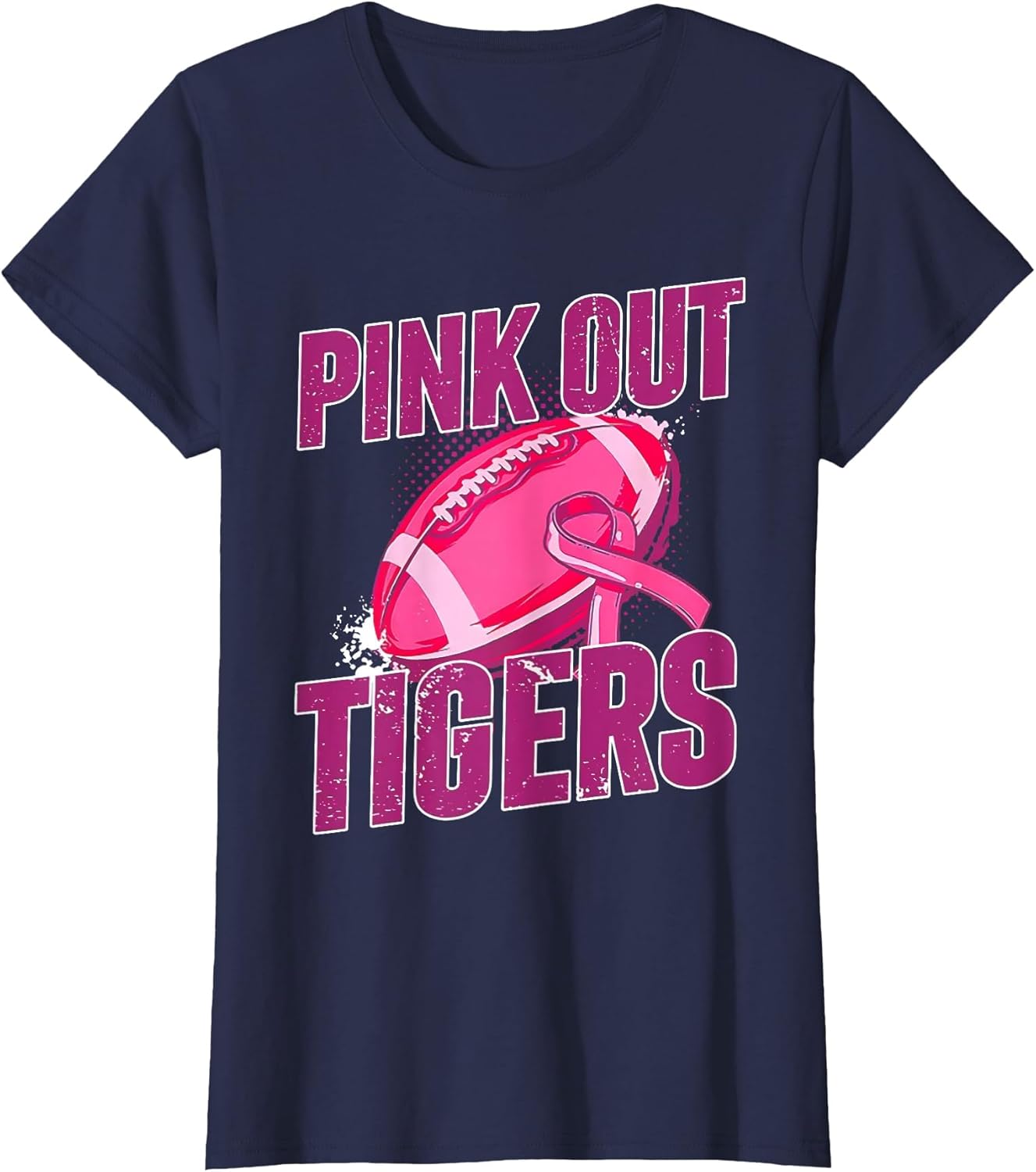 Tigers Pink Out Football Tackle Breast Cancer