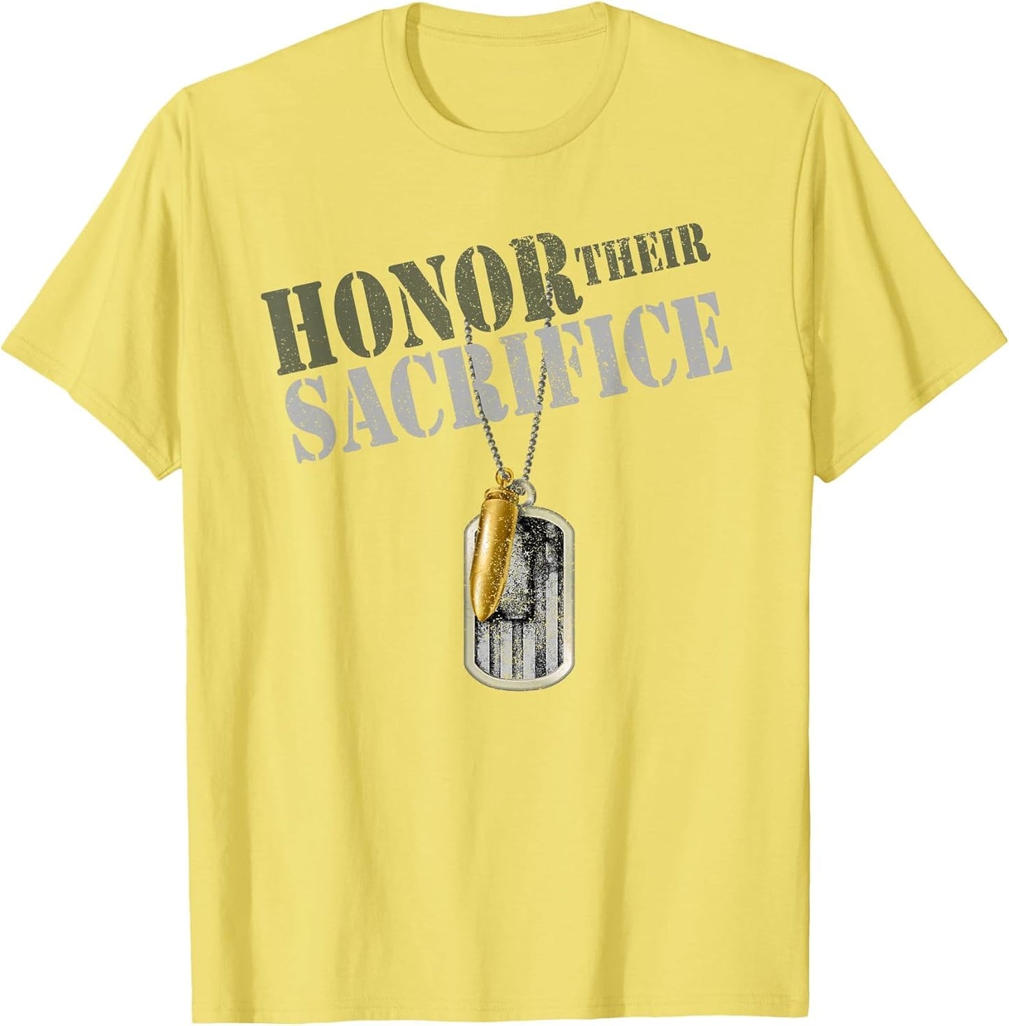 Honor Her Sacrifice Army Veteran Design