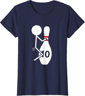 F The Ten Pin Casual Bowlers Team League Funny Bowling