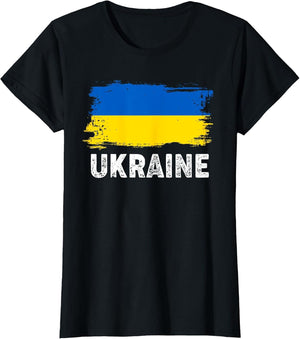 Vintage Ukraine Flag Ukrainian Family Pride