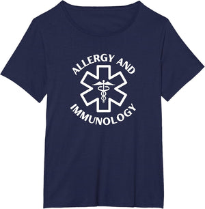 Allergy and Immunology Doctor Nurse Medical Caduceus