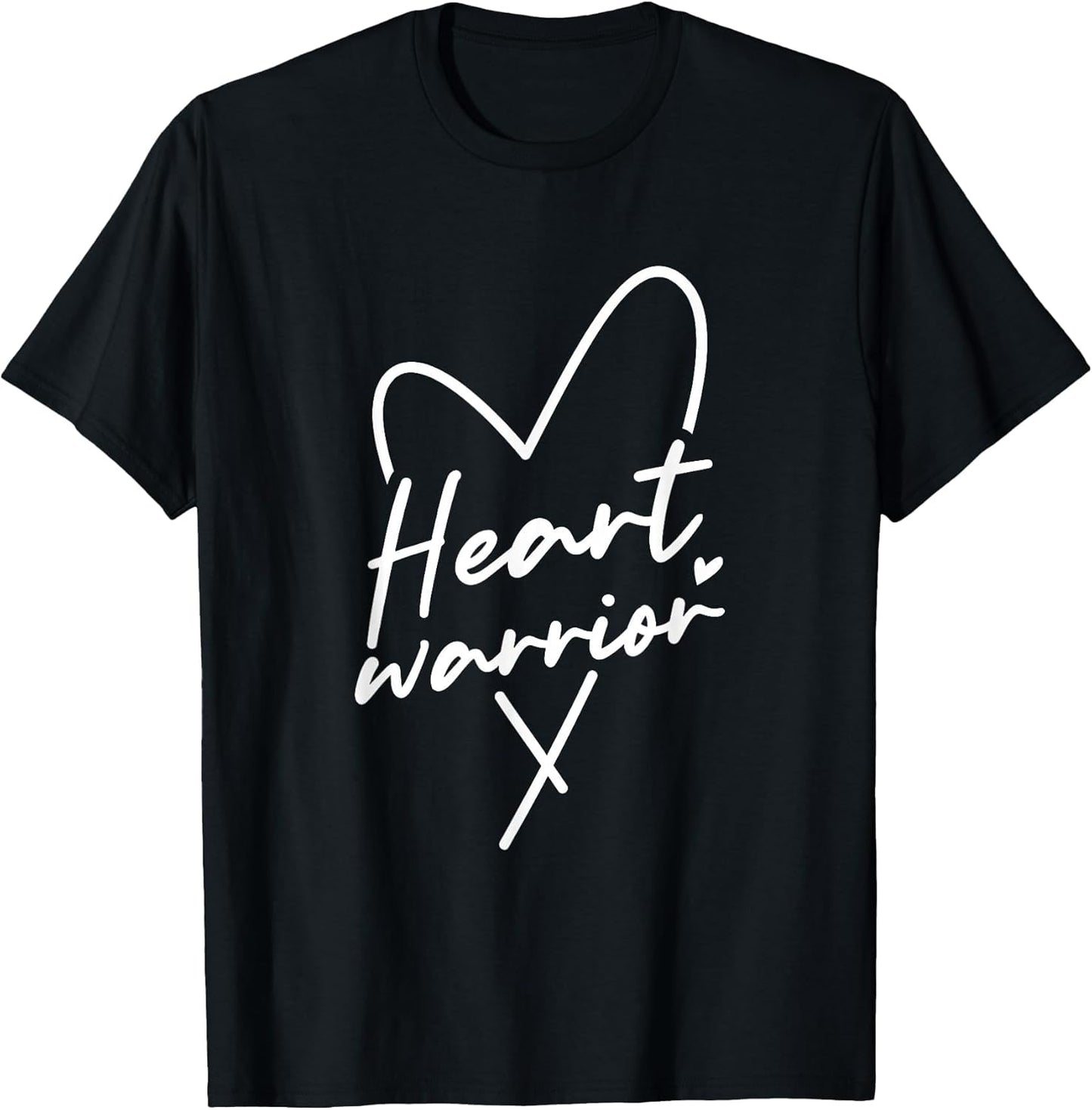 Heart Warrior Heart Disease Awareness Design Men