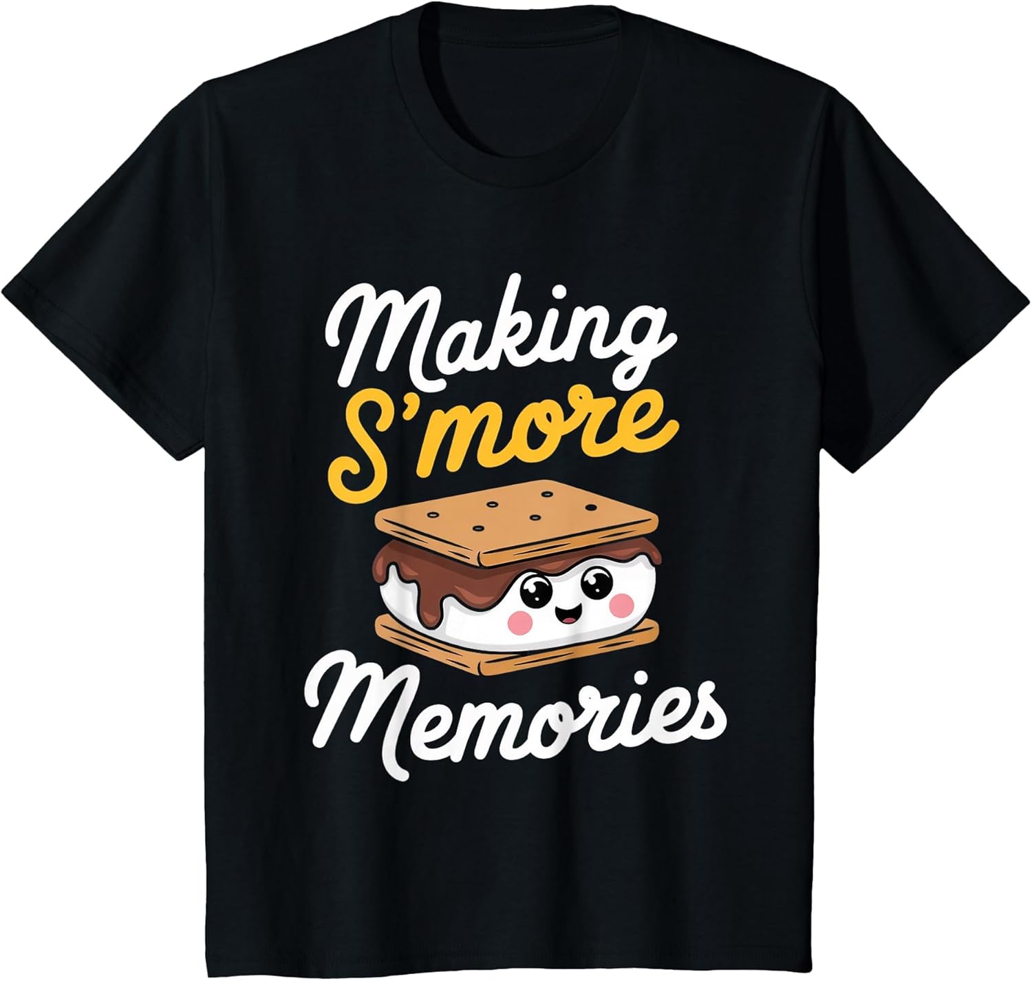 Making S'More Memories Camping Smores Kawaii S'Mores
