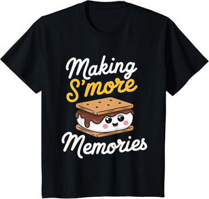 Making S'More Memories Camping Smores Kawaii S'Mores