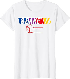 Dad Kid Matching Shake and Bake, Bake