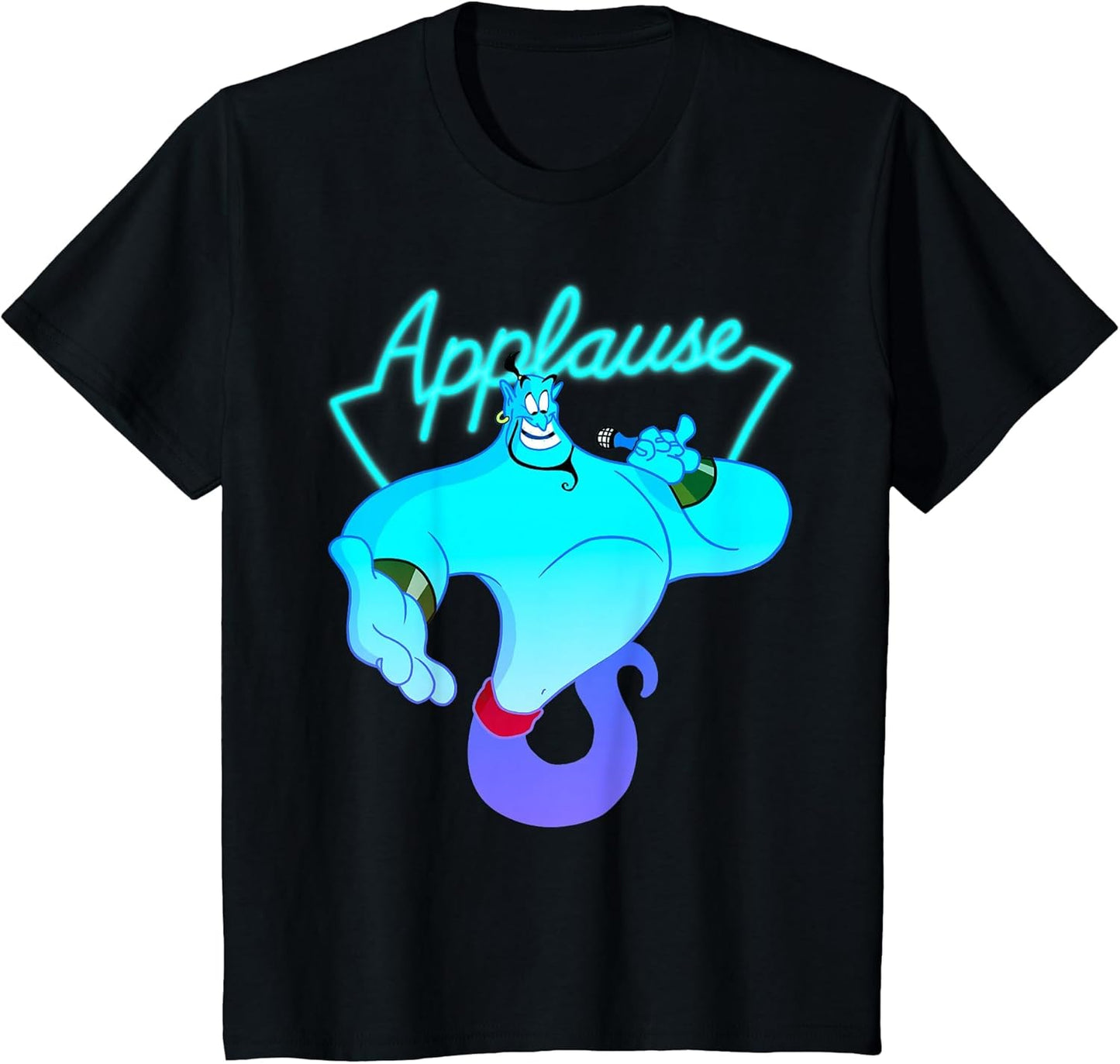 Disney Aladdin Genie Neon Applause Sign Vintage Icon