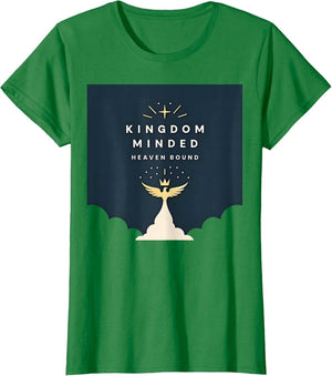 Kingdom Minded Heaven Bound Christian Faith Shirt