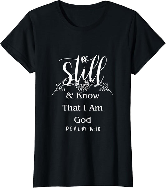 Be Still and Know That I Am God Present, Psalm 46:10 Gift