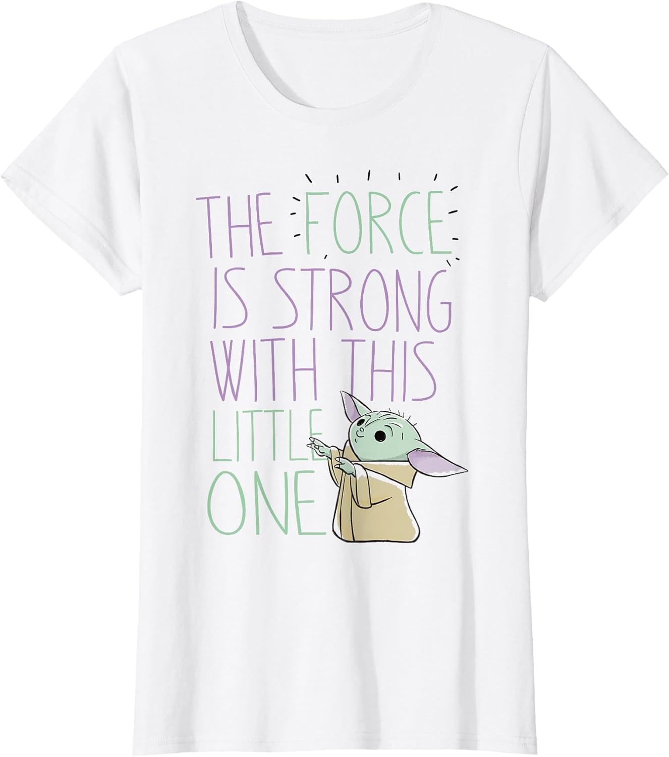 Star Wars The Mandalorian The Child Force Is Strong Text