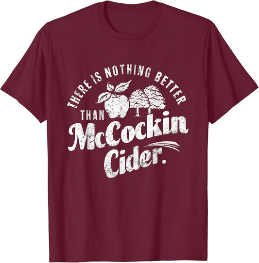 Funny Dirty Adult Humor Gag Saying Shirts Mccockin Cider
