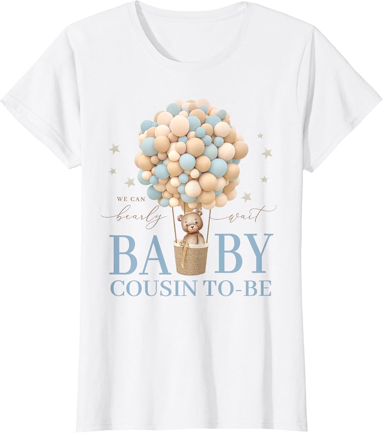 Cousin We Can Bearly Wait Baby Shower Bear Family Matching