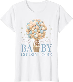 Cousin We Can Bearly Wait Baby Shower Bear Family Matching