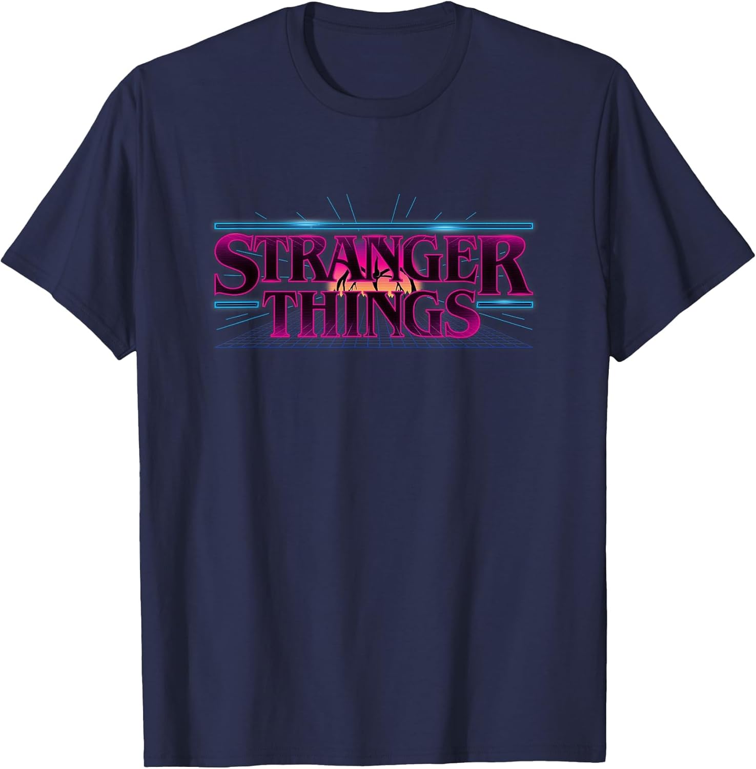 Stranger Things Neon Stranger Title Logo