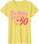 Birthday Queen 50 Years Old Ladies Cute 50th Birthday Women
