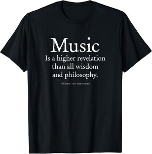 Ludwig Van Beethoven Quote, Music Lover