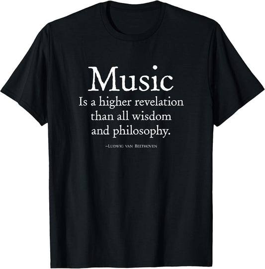 Ludwig Van Beethoven Quote, Music Lover
