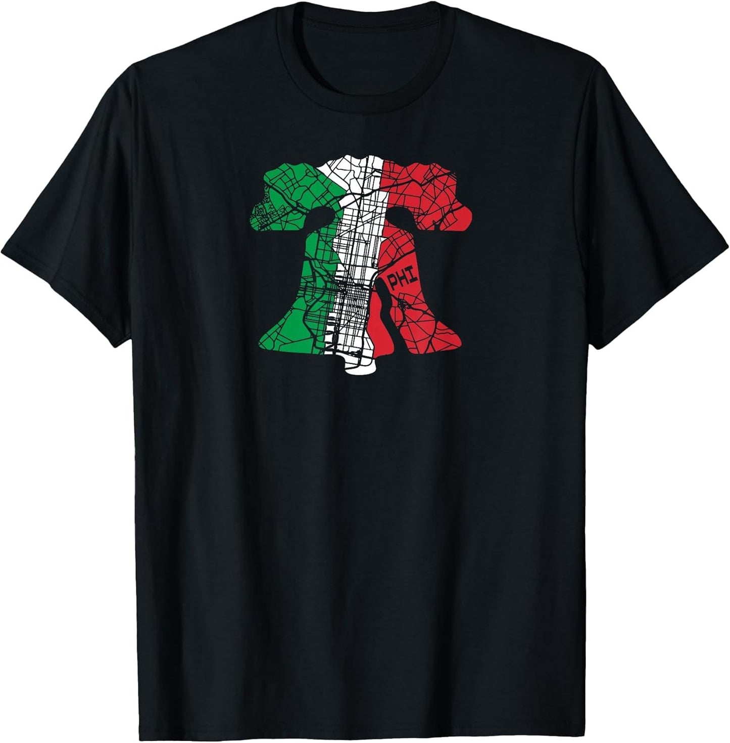 Philadelphia Little Italy Philly Liberty Bell Italian Flag