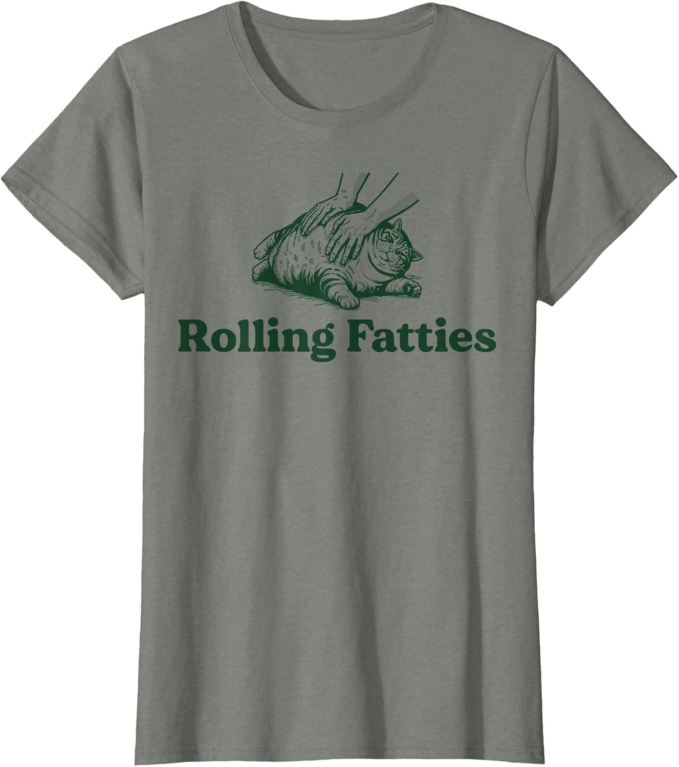 Rolling Fatties Cat Funny Cute Cat Lover Kitten Owner Kitty