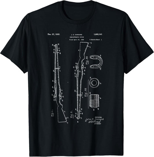 M1 Rifle Garand .30 Cal Blueprints Vintage 1932